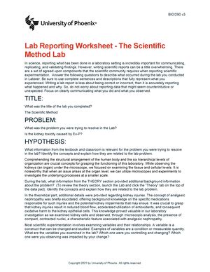 5555bio290 V3 Wk5 The Smooth Muscle Lab Report BIO 290 V Lab