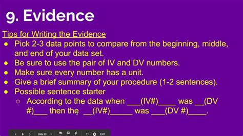 How To Write A Claims Evidence And Reasoning Youtube