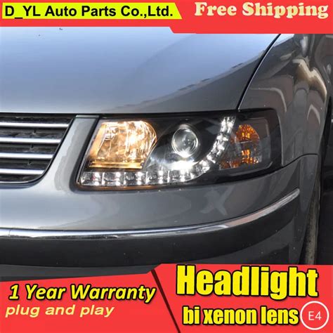 D YL Car Styling For VW Passat B5 Headlights 2000 2005 Passat LED