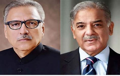 Th Independence Day President Alvi Pm Shehbaz Call For National Unity