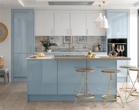 Sky Blue Kitchen Cabinets