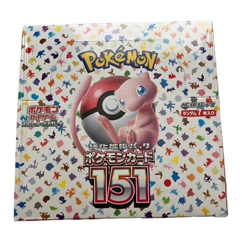 ポケモンカード 151 Box シュリンク付き