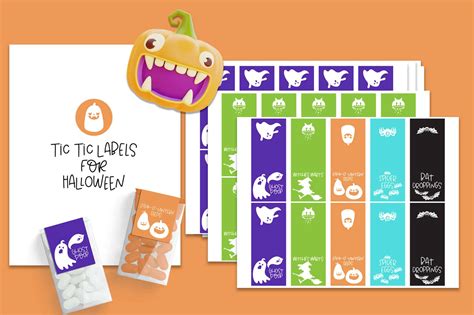 Printable Halloween Tic Tac Labels Single Girl S Diy