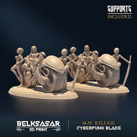 Neon Nighthuntress Nude And Normal 3D Model 3D Printable CGTrader
