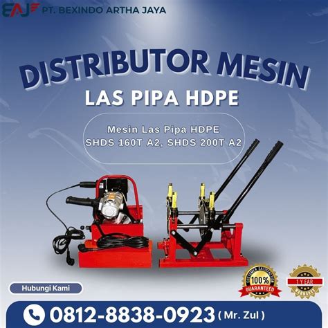 Mesin Sambung Pipa Hdpe Manual Type T Alat Las Pipa Hdpe Manual A