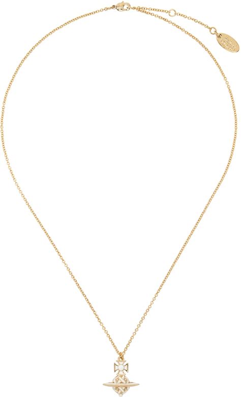 Vivienne Westwood Gold Cassie Orb Pendant Necklace Vivienne Westwood