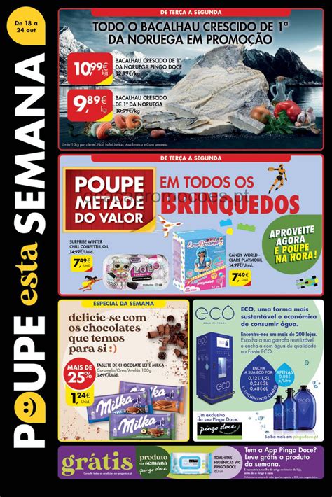 Antevisão Folheto PINGO DOCE SUPER Promoções 18 outubro a 24 outubro