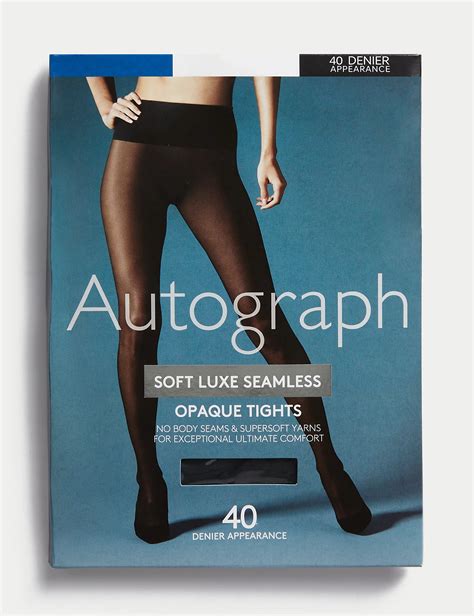 40 Denier Soft Luxe Seamless Opaque Tights