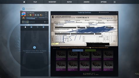 Cs Go Trade Up Contract Asii Or Chameleon Nd Try Youtube