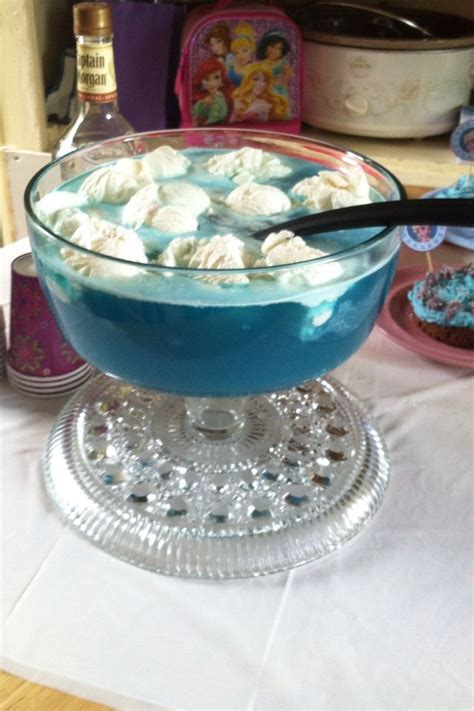 Frozen Punch Blue Hawaiian Punch Pineapple Juice Up Vanilla Ice Cream