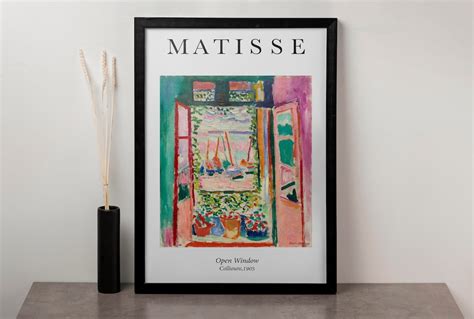 Matisse Open Window 1905 Matisse Art Poster Henri Matisse - Etsy