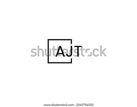 Ajt Letter Initial Logo Design Vector Stock Vector (Royalty Free ...