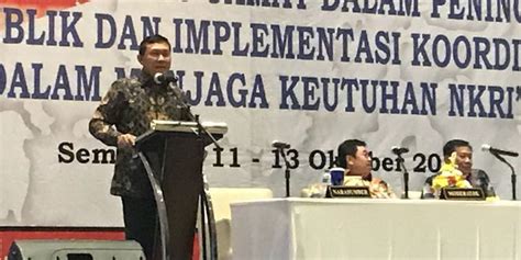 Dirjen Polpum Kemendagri Sebut Camat Punya Peran Strategis Untuk Jaga