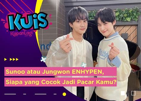 kuis korea  kepribadian sunoo  jungwon enhypen  ternyata