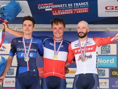 Valentin Madouas Groupama FDJ sacré champion de France sur route