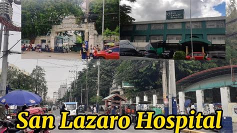 San Lazaro Hospital Along Quiricada Street Sta Cruz Manila Youtube