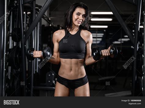 Sexy Brunette Fitness Image Photo Free Trial Bigstock