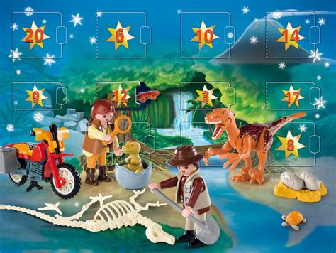 Perfect Holiday Countdown Gift: Playmobil's Dinosaur Expedition Advent ...