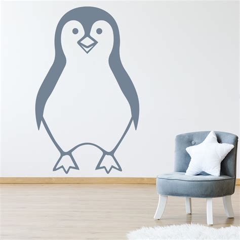 Cartoon Penguin Wall Sticker Animal Wall Art