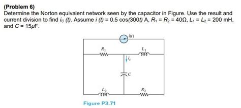 Solved Problem Determine The Norton Equivalent Netw