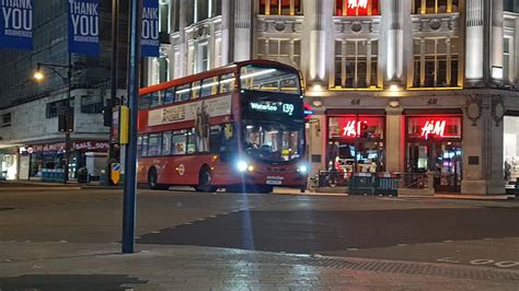 Traffic In London Street At Night Free Stock Video Footage, Royalty ...