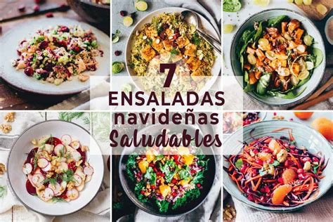 7 Ensaladas Navideñas Saludables y Fáciles Delicias Kitchen