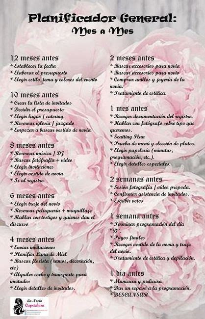 Checklist Para Nuestra Boda Foro Organizar Una Boda Bodas Mx