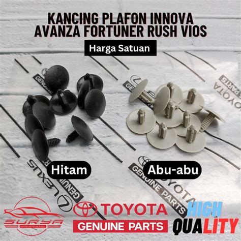 Jual Kancing Plafon Innova Avanza Fortuner Rush Vios HARGA SATUAN