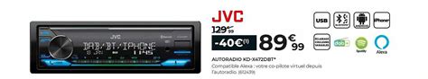 Promo Autoradio Kd X472dbt Chez Feu Vert ICatalogue Fr