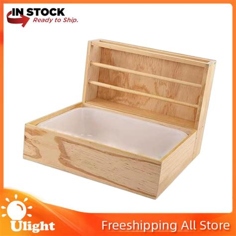 Ulight Wooden Rabbit Hay Feeder With Bunny Hay Manger Feeder
