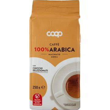 Caffè macinato 100 arabica COOP 250 G Coop Shop