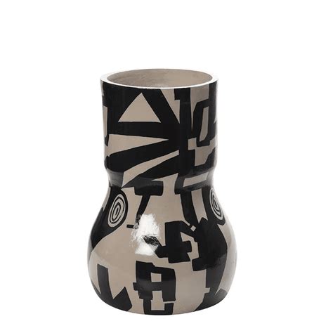 Ecomix Painted Vase Paper Handmade Pots Vases •