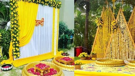 Haldi Wedding Decoration Ideas Top 10 Best Wedding Haldi Decoration