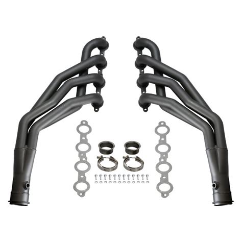 Doug S Headers D3348 B 4 Tube Steel Hi Temp Black Coated Long Tube