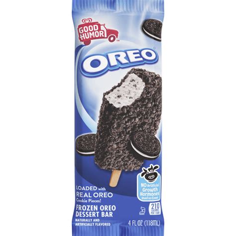 Good Humor Frozen Oreo Dessert Bar Fl Oz Wrapper Non Dairy Ice