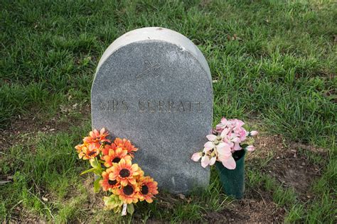 Mary Surratt Grave Section 12 Mt Olivet Washington Dc Flickr