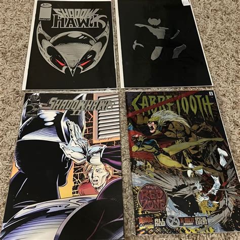 image | Other | Lot Of 4 Shadowhawk And Sabertooth Comics | Poshmark