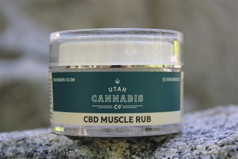 Cbd Muscle Rub Ut Cannabis Co