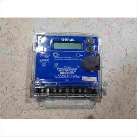 Genus Three Phase Digital Energy Meter At 3000 00 Inr In Khopoli Blazing Energy Solutions