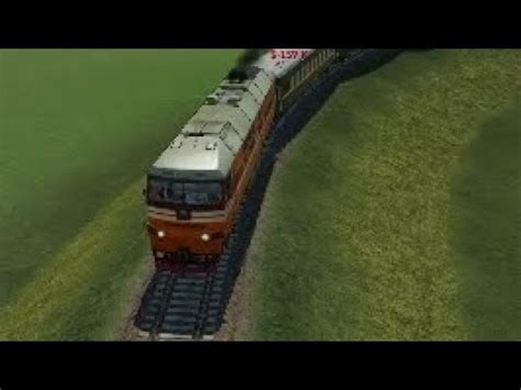 ТЕП 70 Тепловоз поезда Transport fever YouTube