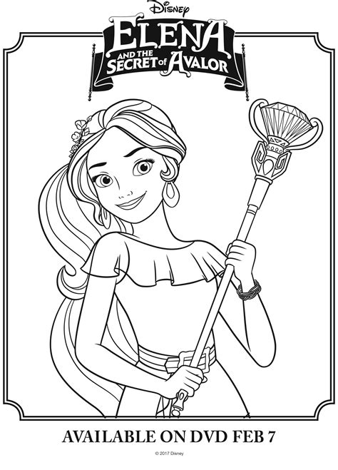 Desenhos Do Elena De Avalor Para Colorir Imagens Para Imprimir