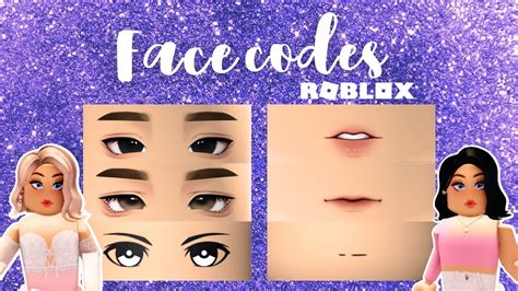 Roblox Face Codes Part Bloxburg Berry Avenue Brookhaven Royale