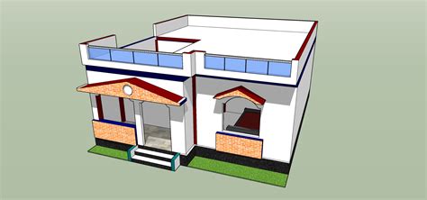 10 low cost simple village house design picture