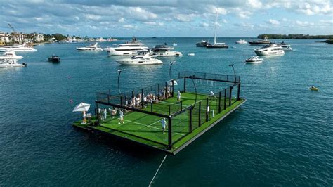 Floating Padel Court In Miami