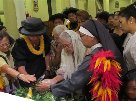 Diocese Of Honolulu Spiritual Moms Apostolate Installation Of Relic Of Mother Marianne Cope