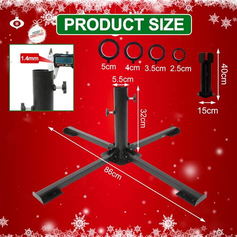 Sorangeun Foldable Christmas Tree Stand For 2ft To 9ft Christmas Tree