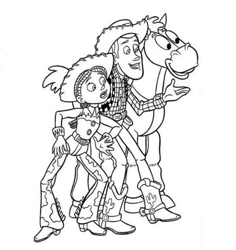 Desenhos Para Colorir Jessie