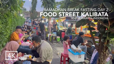 Jalan Buka Puasa Di Street Food Kalibata Ramai Jajanan Kalibata City