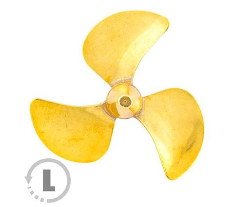 Гребной винт латунный Raboesch Brass 3-Blade Propeller C-Type L M4 55mm ...