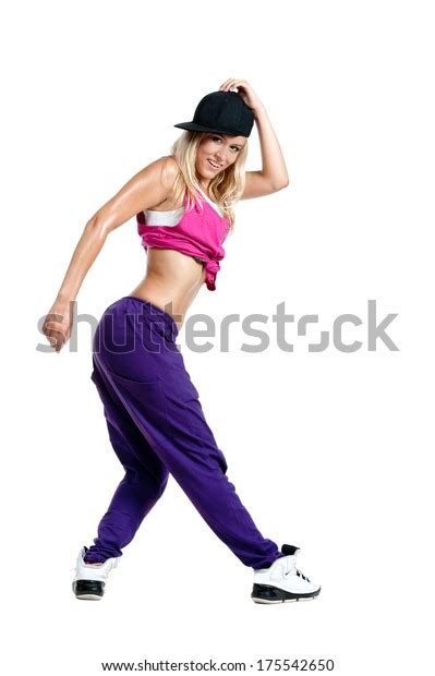 Beautiful Sexy Blonde Girl Sports Clothes Stock Photo Shutterstock